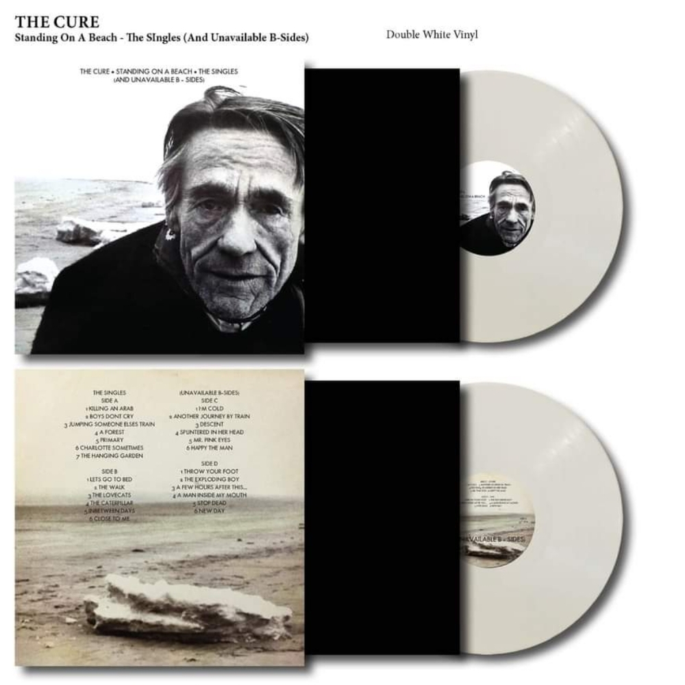 The cure standing on a beach - the single 2 LP